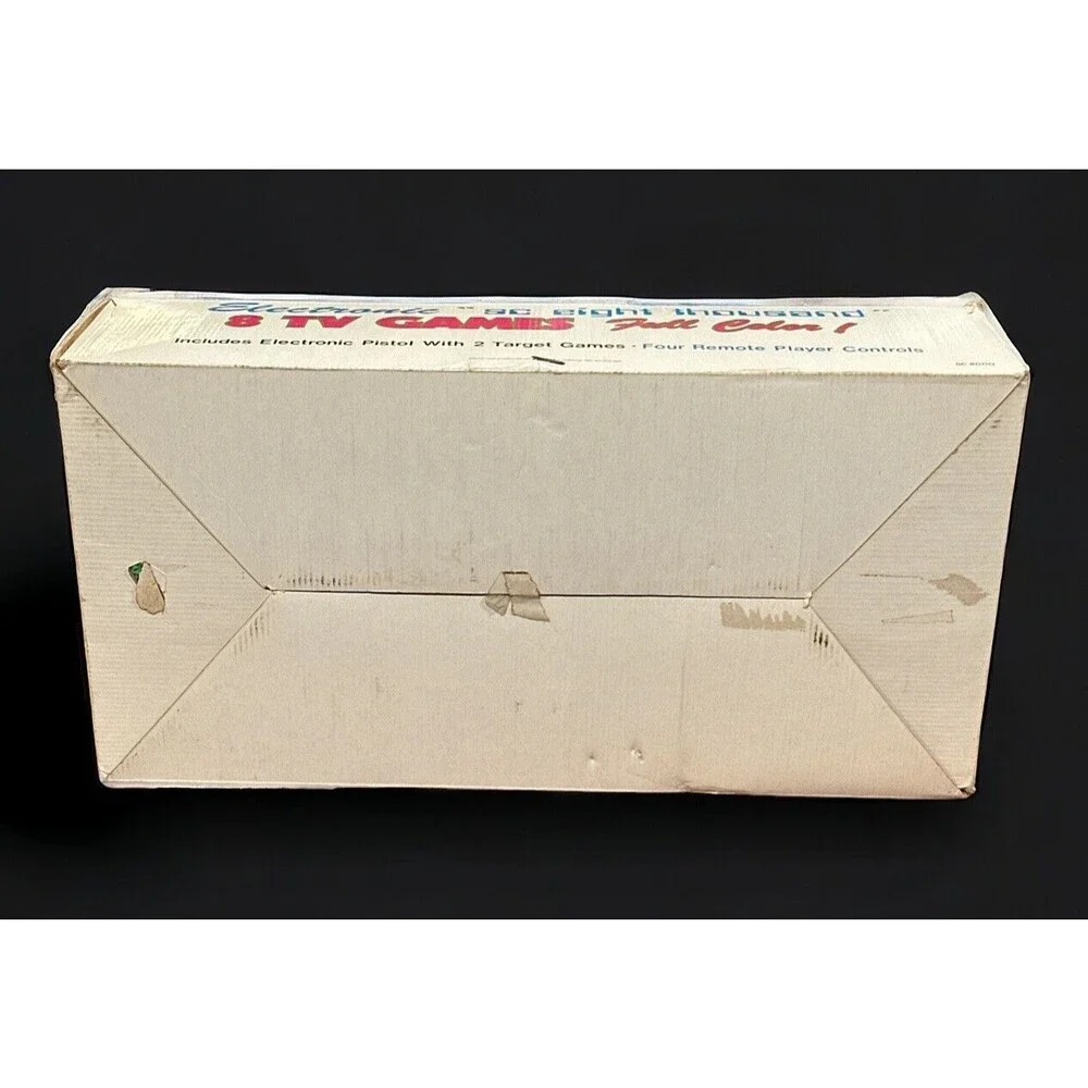 70's Electronic SC Eight Thousand 8000 TV Games Video Games Systems Pistol Box‎